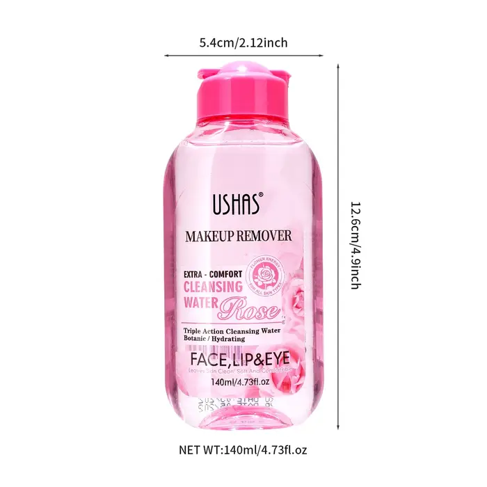 USHAS démaquillant eau de nettoyage hydratant doux apaisant sensible