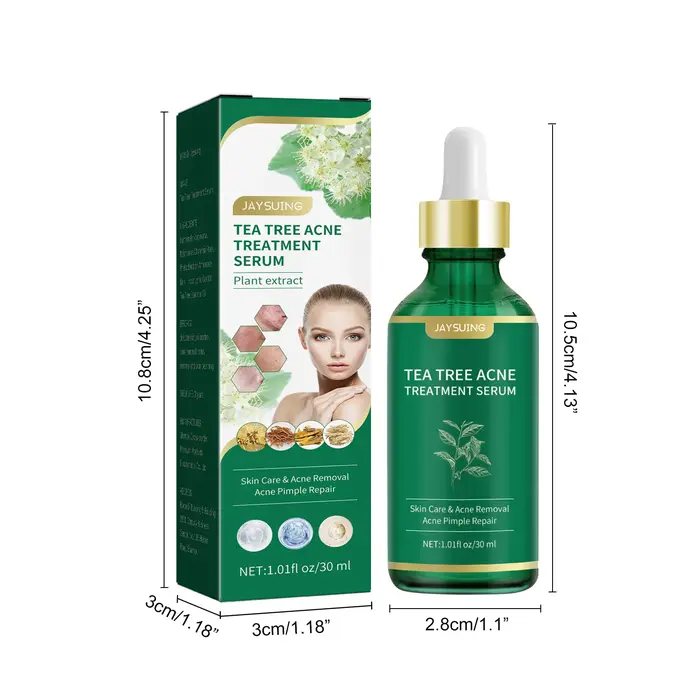 Huile d'arbre à thé, essence d'acné