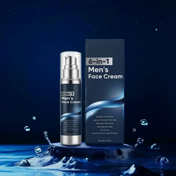 Crème pour le visage 6 en 1 pour hommes