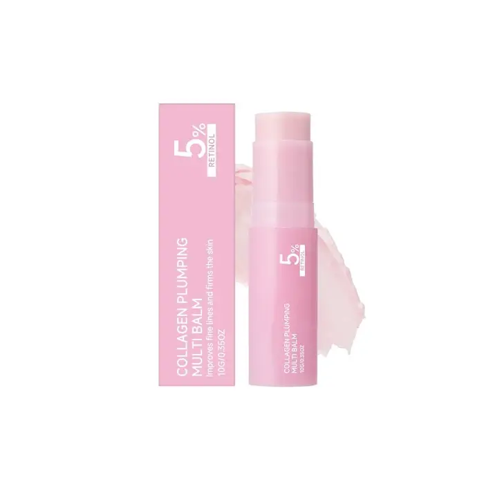 Baume Multi-Action Repulpant au Collagène 5% Rétinol Raffermissant Liftant Atténue les Ridules Hydra