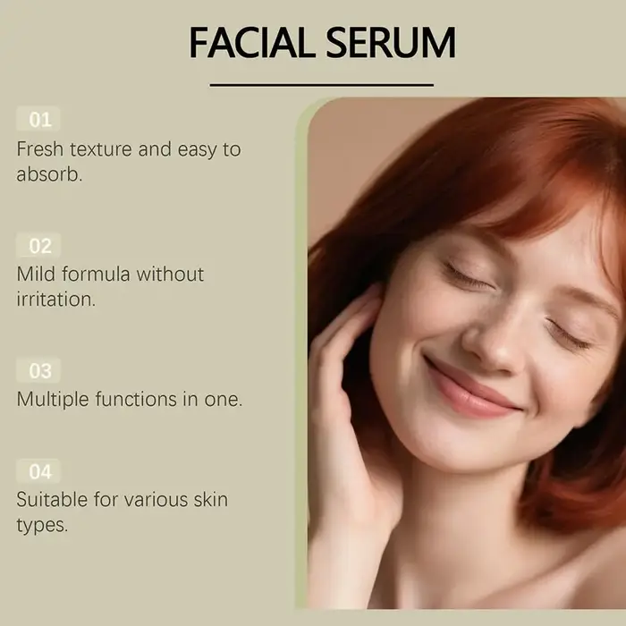 Sérum au cuivre et aux peptides 30 ml pour le visage avec acide hyaluronique