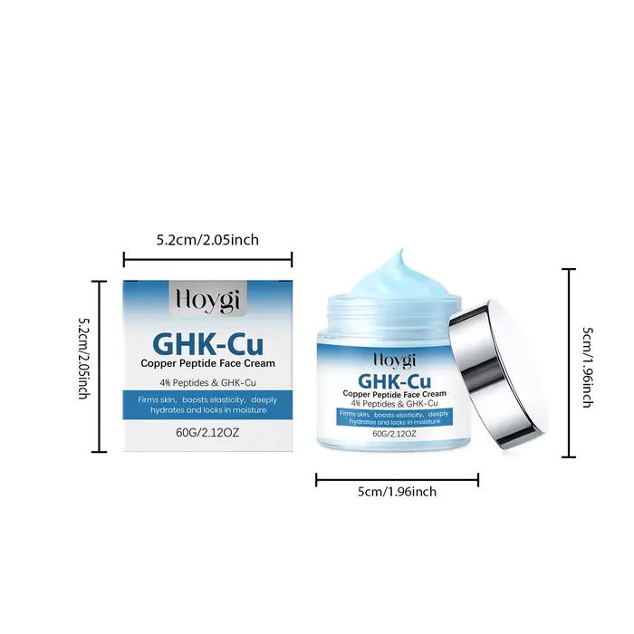 Ensemble Crème et Sérum Visage au Cuivre Peptidique – Soin Raffermissant