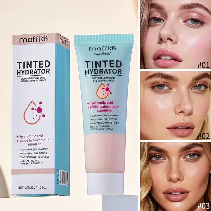 Crème hydratante teintée