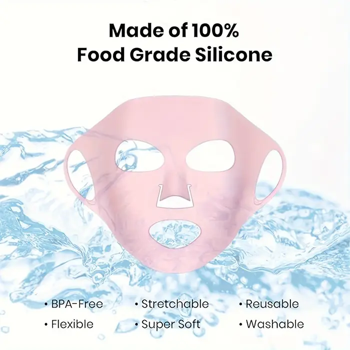 Masque Facial 3D en Silicone