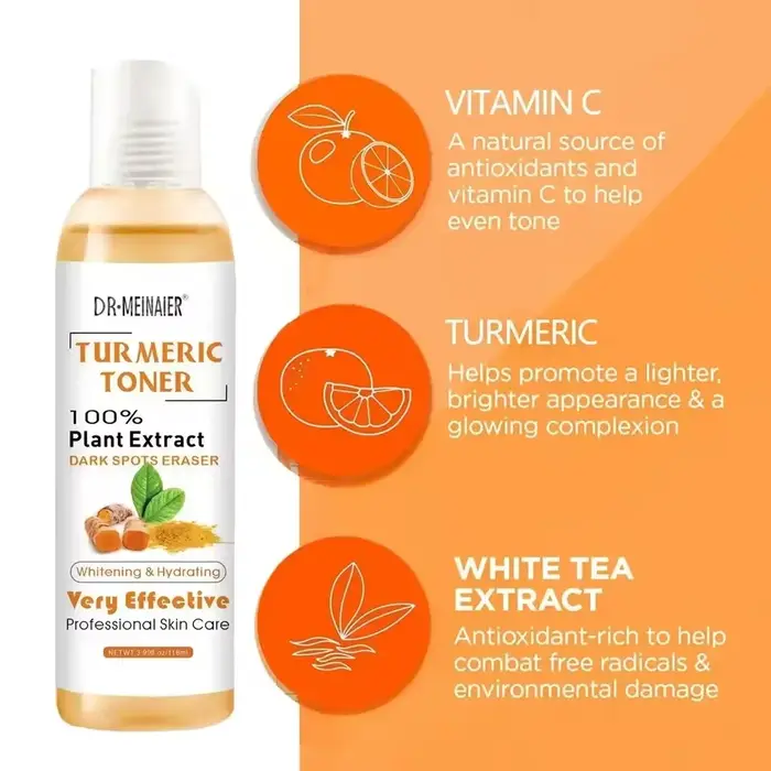Sérum Éclaircissant au Curcuma pour le Visage