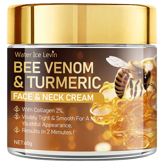 Crème raffermissante et liftante au venin d'abeille - Formule hydratante, riche en vitamine A, colla