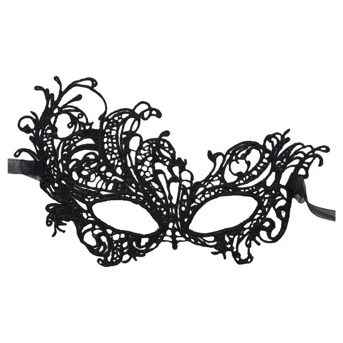 Masque pour les yeux en dentelle noire