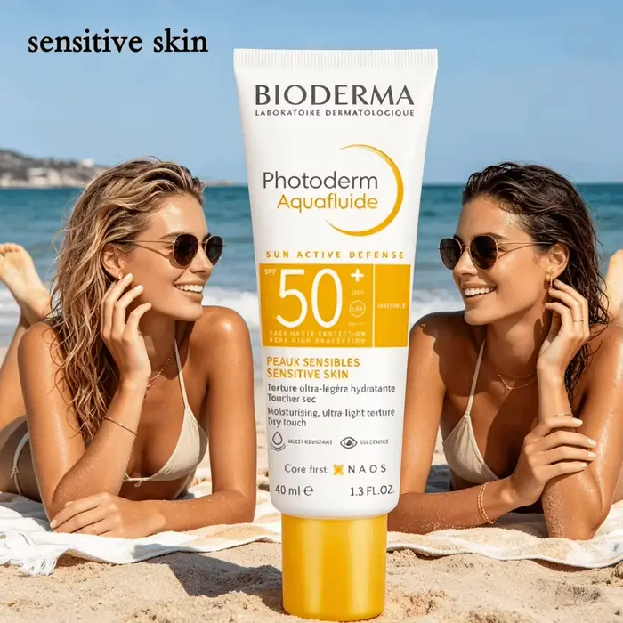Crème solaire éclaircissante BIODERMA Corée 40g SPF50+ Protection UV Hydratante Texture rafraîchissante et non collante pour le visage et le corps