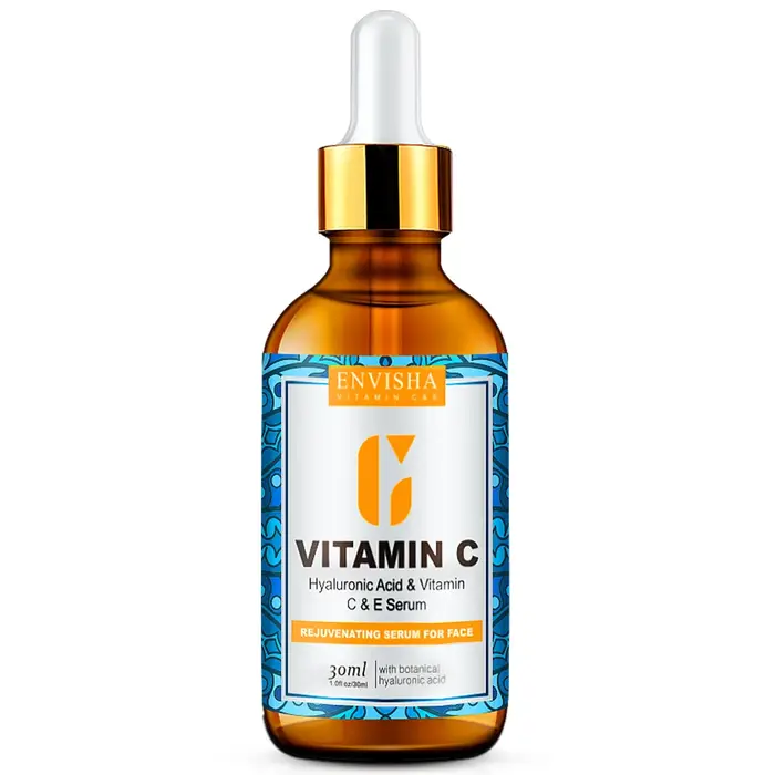 ENVISHA – sérum pour le visage à la vitamine C, blanchissant, soin pour la peau, acide hyaluronique,
