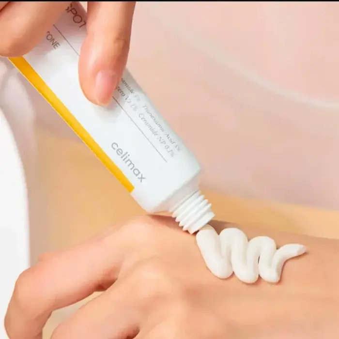 Crème Visage Éclaircissante Anti-Taches et Anti-Imperfections Celimax 35ml – Effet Blanchissant Durable et Anti-Rides – Produits de Soin Coréens de Luxe