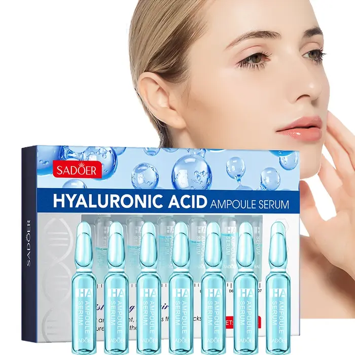 Sadoer Soins de la peau Sérum liquide à l'acide hyaluronique Lifting hydratant pour le visage Glow Up нити