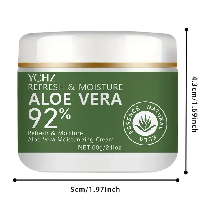 Crème à l'aloe vera à 98%