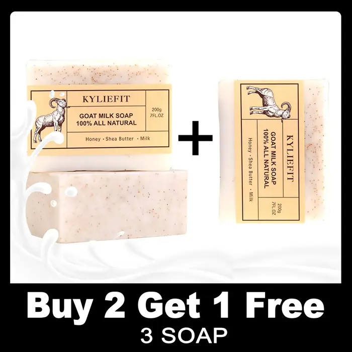 Barre de lait de chèvre bio pour tous les types de peau