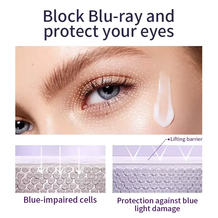 O'CHEAL crème Anti-rides pour les yeux hydratant cernes sérum rouleau masseur sacs
