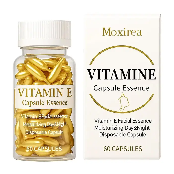 Capsules de sérum à la vitamine E pour le visage