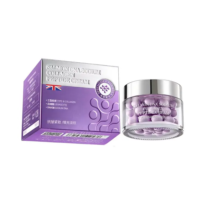 Crème anti-âge au collagène de saumon, hydratante, raffermissante et liftante pour le visage, pour l