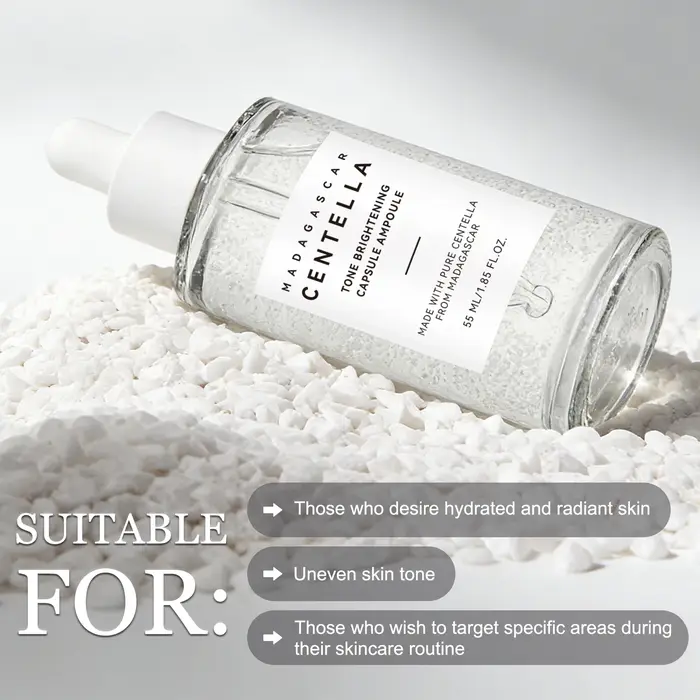 Ampoule éclaircissante Skin Tone Perfector 55ml - Sérum à la Centella et à la Niacinamide