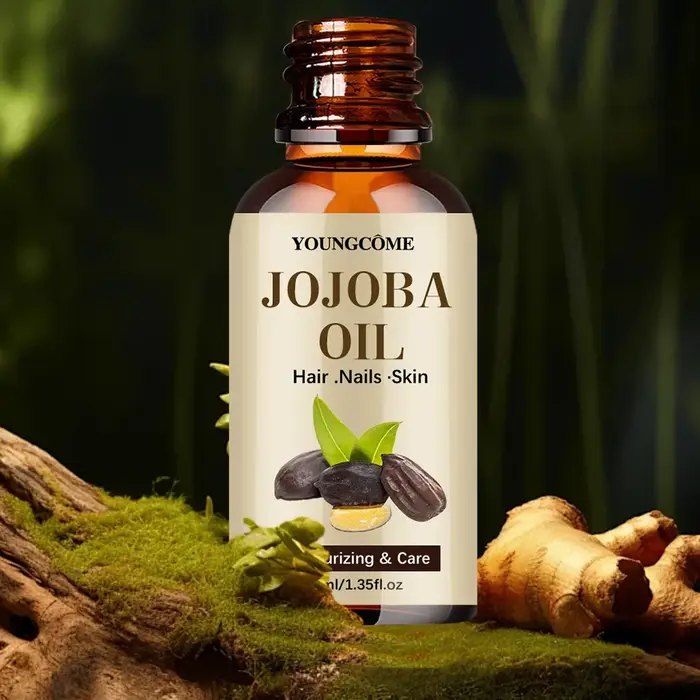 Huile de jojoba naturelle Anti-âge raffermissant peau visage hydratant relaxant