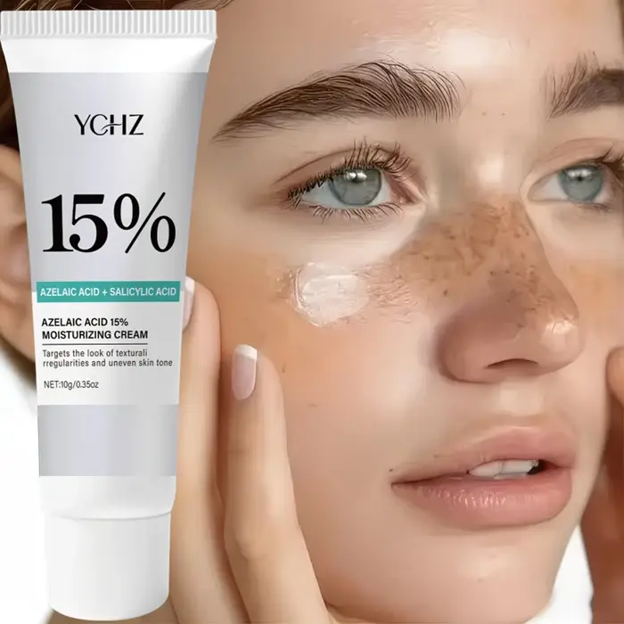 Crème Gel Hydratante à l'Essence d'Acide Arbutique 15%, Contient 12% d'Acide Isopropylique, Glycérine, Acide Salicylique, Acide Azélaïque, Essence de Centella Asiatica et Essence de Niacinamide pour l