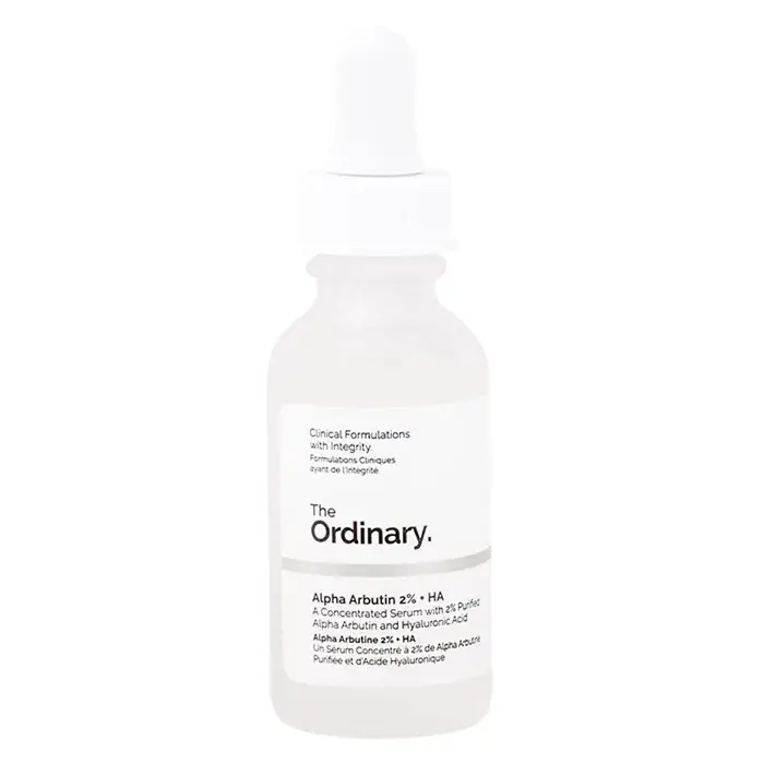 Alpha Arbutin 2% + HA 30ml Sérum Minimise L'apparence des taches foncées et de décoloration Hydrate 