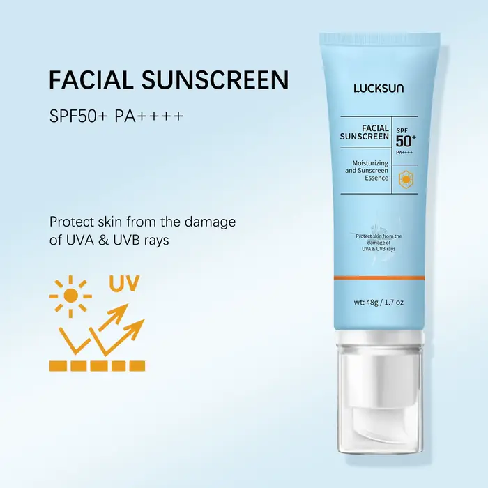 LUCKSUN – Protection solaire pour le visage, Anti-UVA/UVB, SPF50 + PA +++, 48g, sous le maquillage q