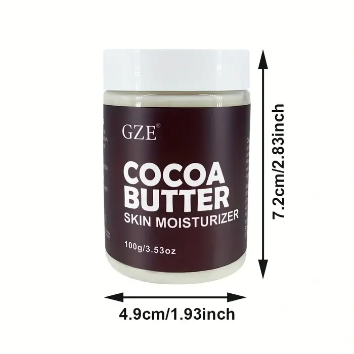 Pamper Your Skin au hydratant au beurre de cacao – Formule nourrissante et hydratante pour une peau lisse et brillante