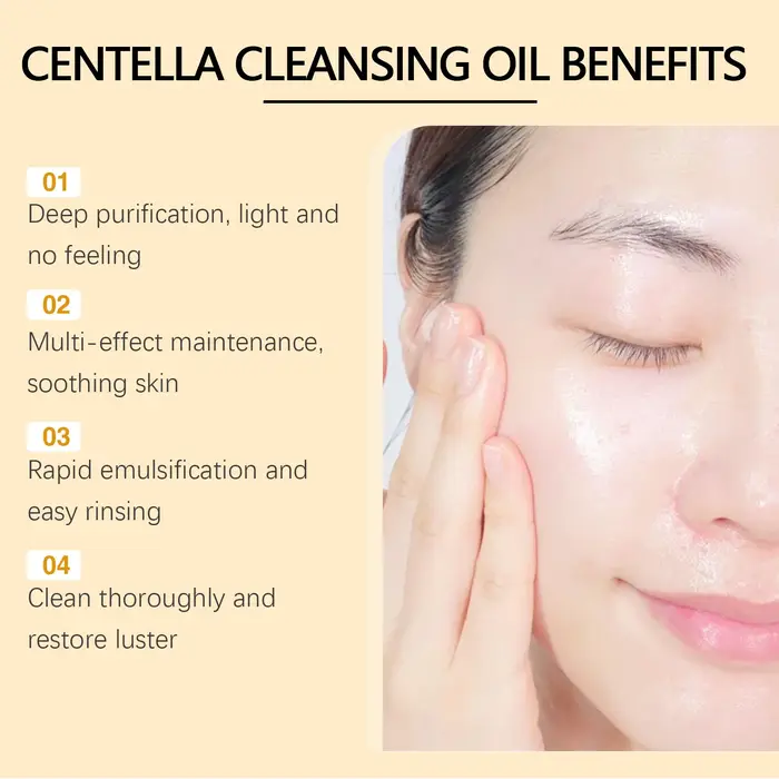 Coffret Soin Visage à la Centella : Huile Nettoyante