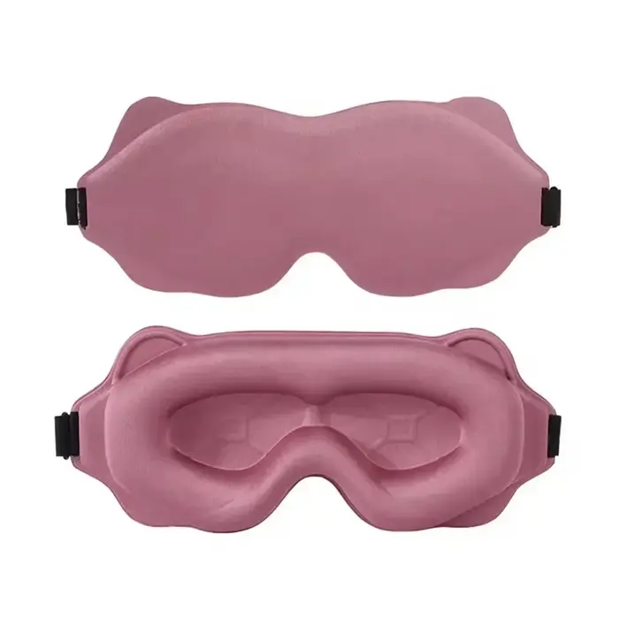 Masque de sommeil 3D bloquant la lumière masque de sommeil pour les yeux doux aide au sommeil masque