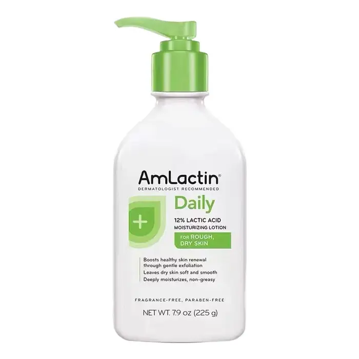 Lotion hydratante pour le corps 225g Réparation des peaux sèches Nourrissante Hydratante Soin quotidien Peau lisse et sans écailles Non grasse Absorption rapide