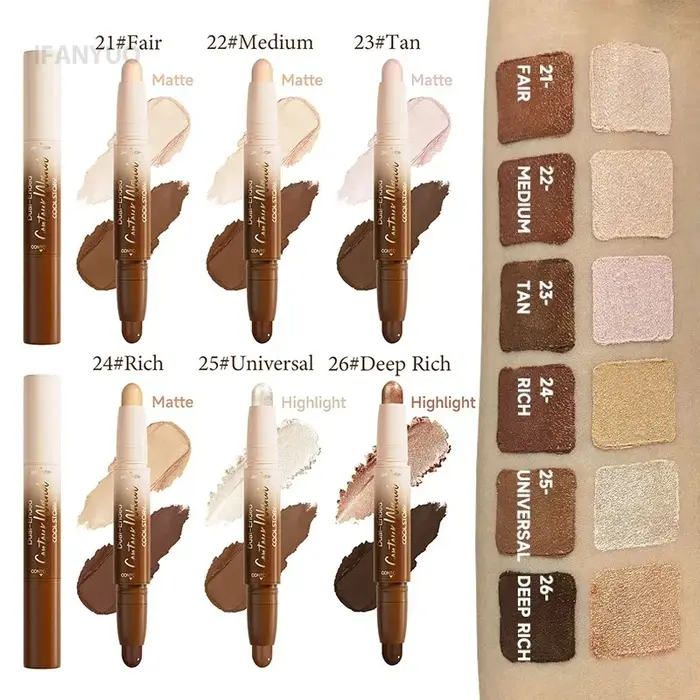 Stick de contour double embout