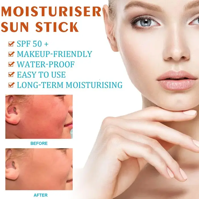 Crème solaire protectrice UV SPF 50+ en stick