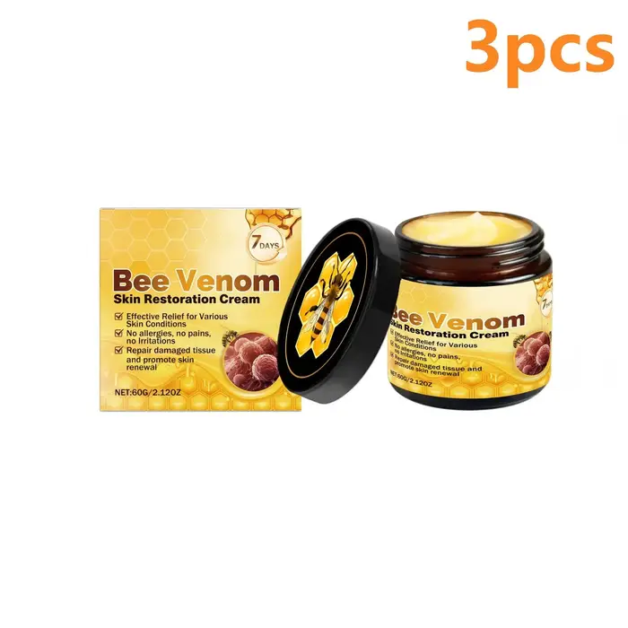 Crème de restauration de la peau au venin d'abeille