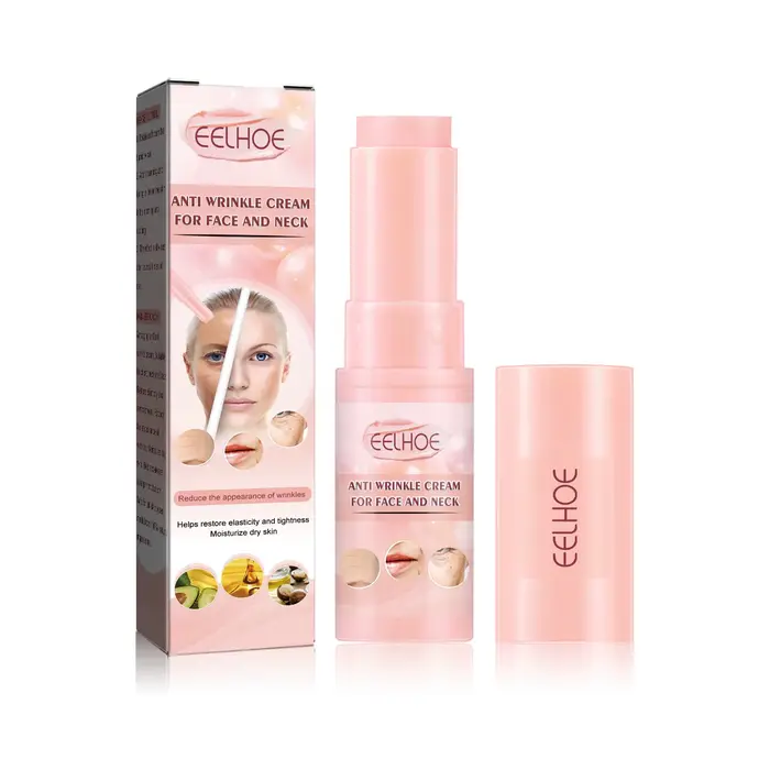 EELHOE crème Anti-âge collagène raffermissant pour le visage crème anti-rides bâton cou éclaircir li