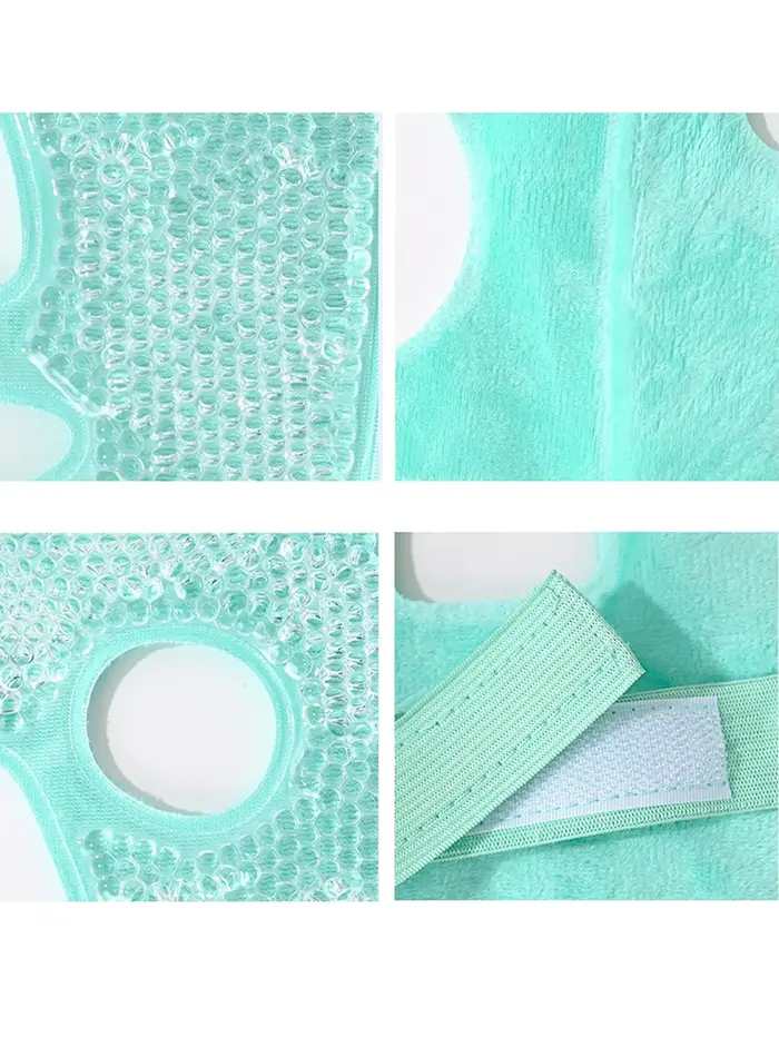 Masque rafraîchissant en gel pour le visage