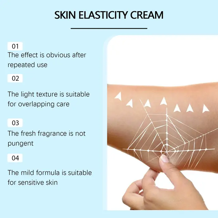 Crème raffermissante pour la peau des bras