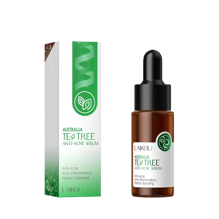 Sérum pour le visage australien, arbre à thé, hydratant, réparateur, contrôle du sébum, Anti-acné, A