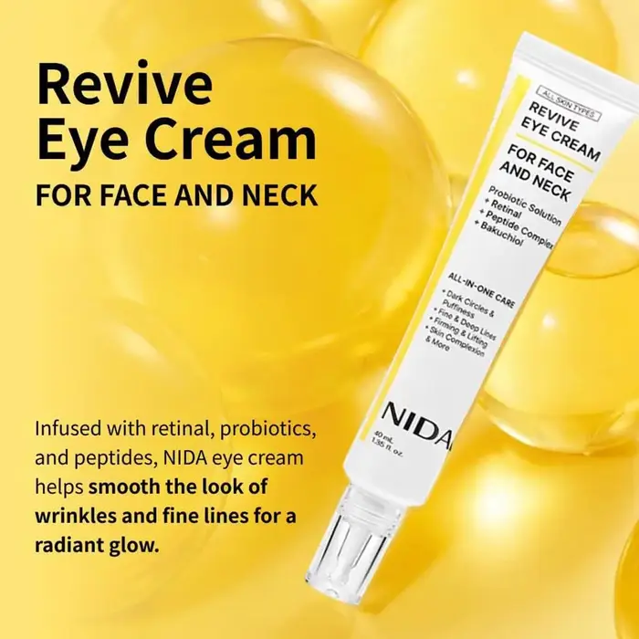 Crème pour les yeux NIDA Retinal Lift & Firm