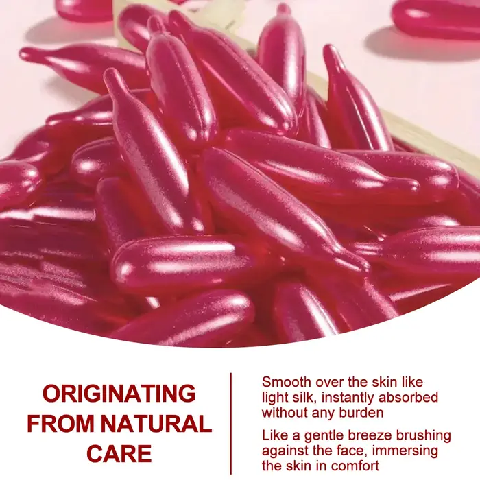 90 Capsules de sérum pour le visage à la vitamine E
