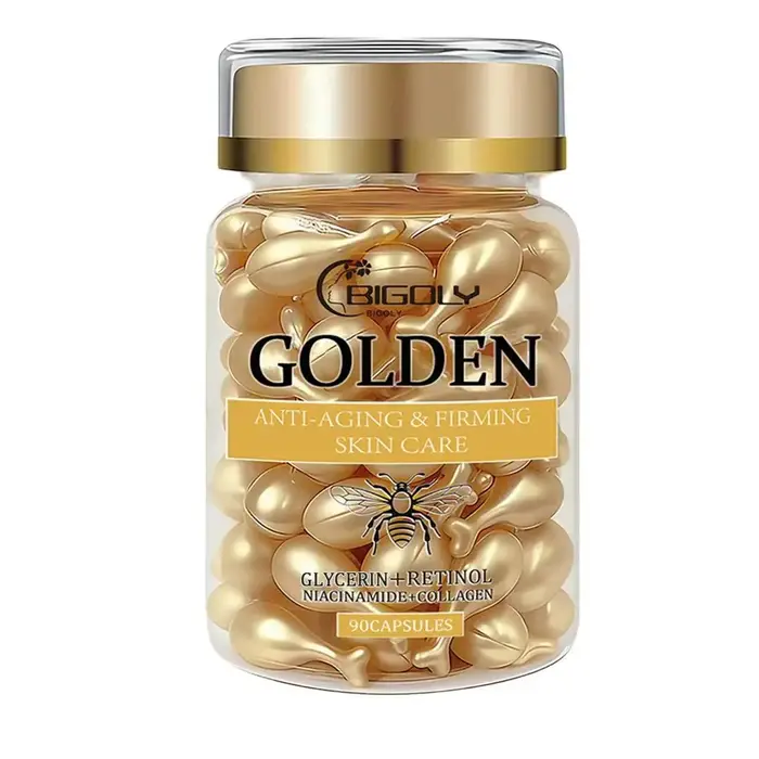 Capsules d'essence de soin de la peau Golden Skin Care