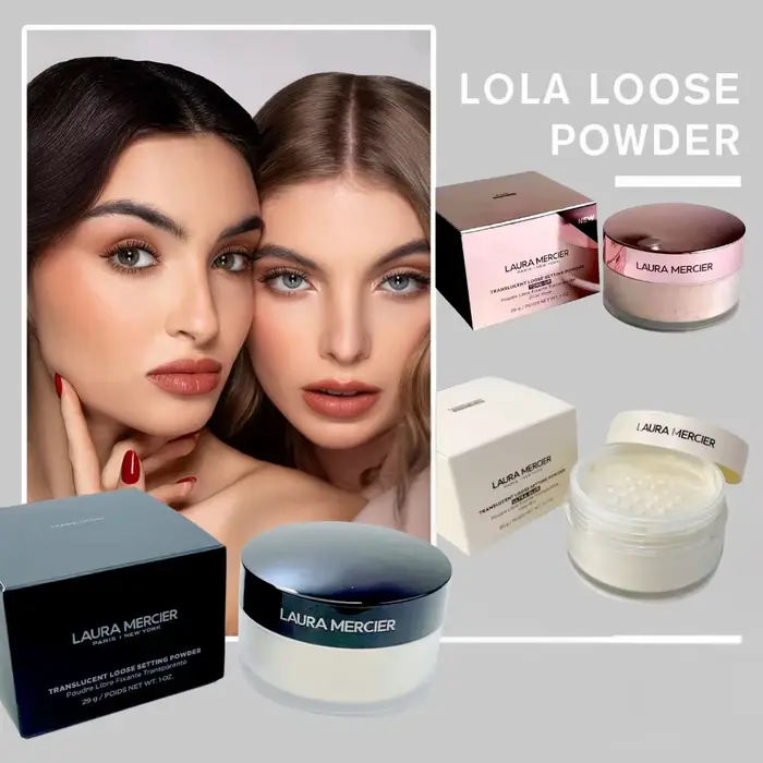 Poudre Libre Multi-Effets Lau Mercier : Poudre Fixatrice Légère