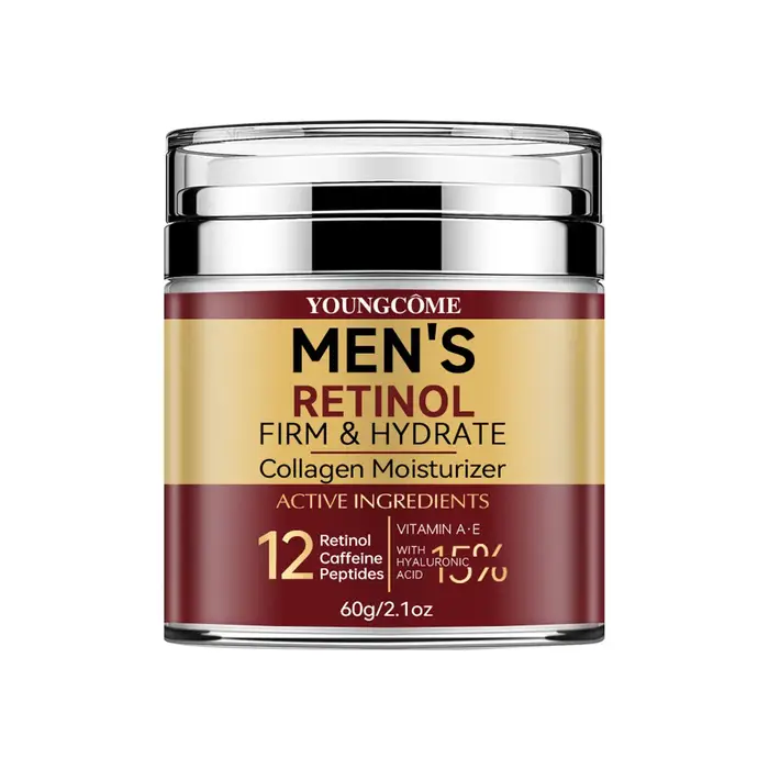Crème pour le visage raffermissante au rétinol pour homme