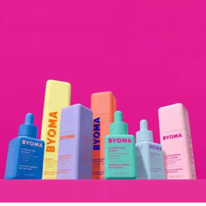 BYOMA Crème Gel Hydratante Contrôle Sébum Sérum Éclat Phyto-Mucine Hydratation Profonde Tonique Lacté Réparateur Barrière Cutanée Soin de la Peau