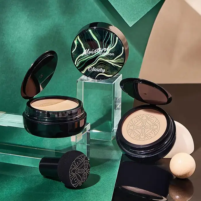 BB CC crème visage fond de teint correcteur coussin champignon Base imperméable éclaircir maquillage éclaircissant ton