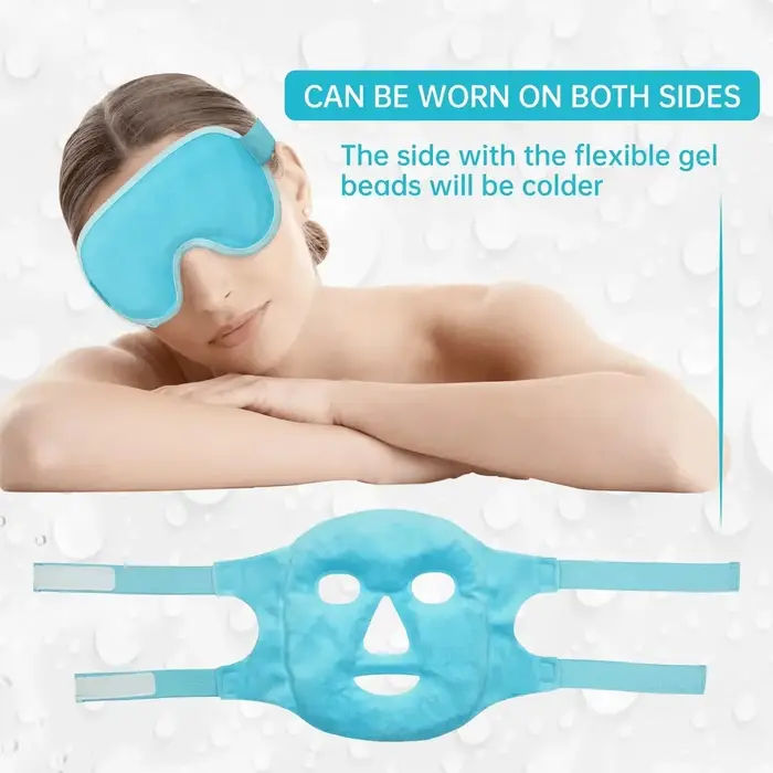 Masque Gel Rafraîchissant pour le Visage et les Yeux