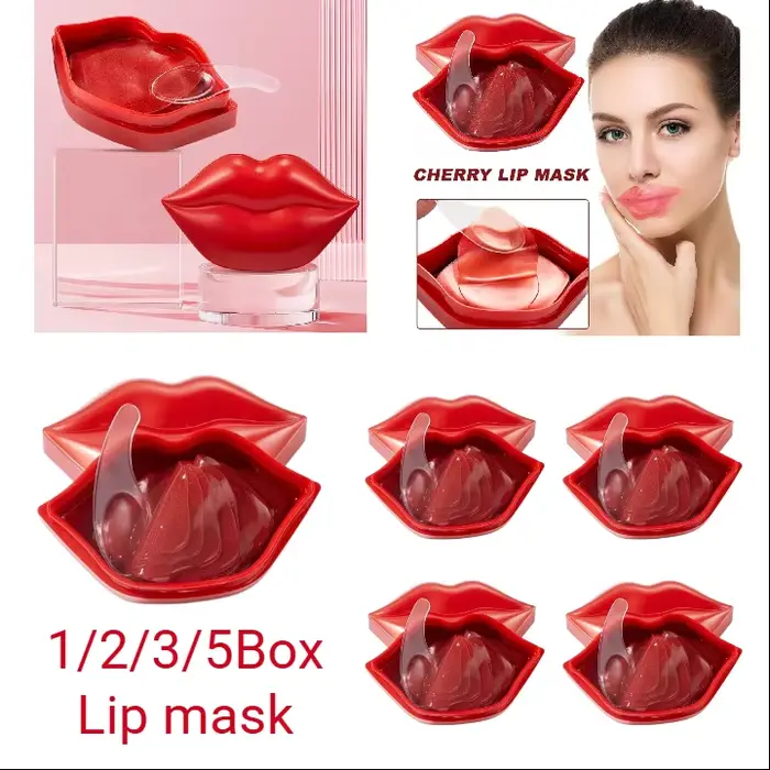 Masque à lèvres à la vitamine cerise