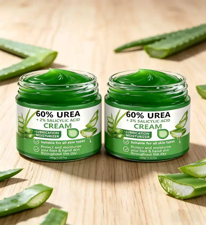 Crème à 60% d'urée avec 2% d'acide salicylique