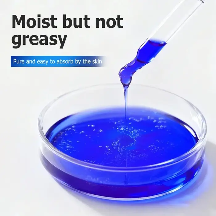 Sérum Visage Anti-Âge Hydratant 100ml à l'Oligopeptide et au Cuivre Bleu : Apaise