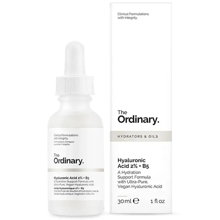 Acide hyaluronique 2% + B5 Sérum hydratant à l'essence de céramides Liquide fondu des ridules et du visage 30 ml