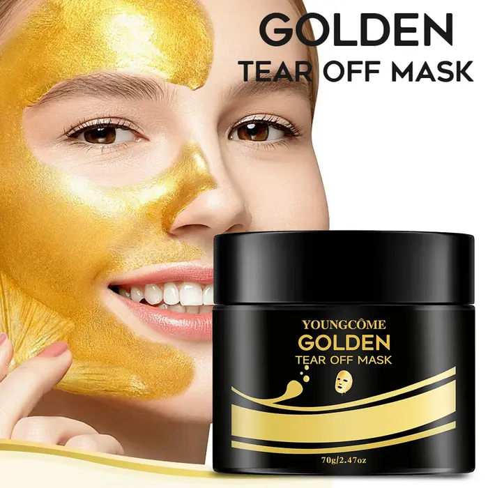 Masque à déchirer en or 24K