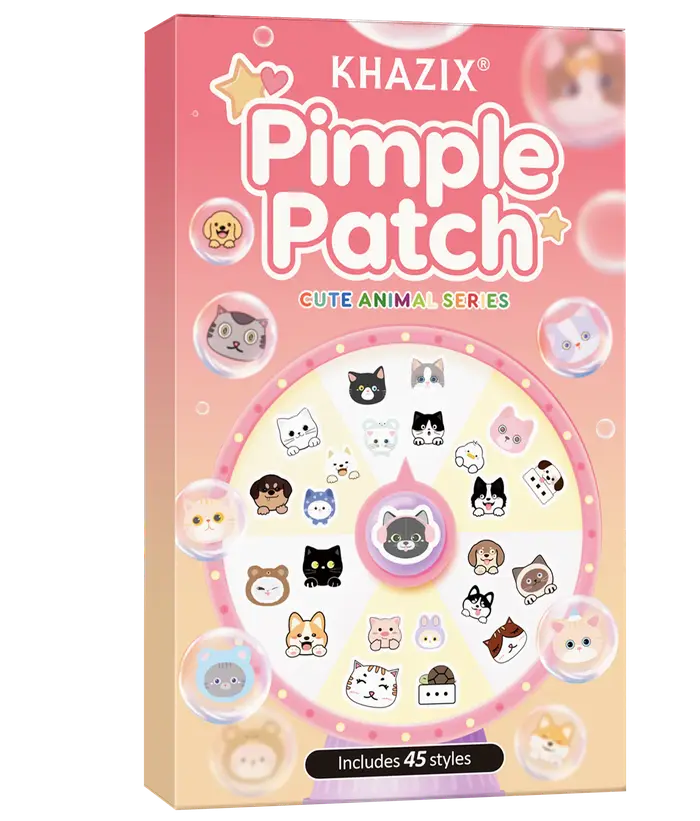 Patch d'acné de dessin animé 45 pièces
